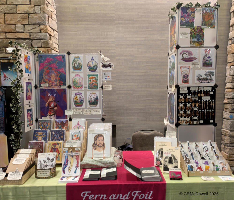 Colorado Anime Fest (COAF) 2025 - 6 Foot Table