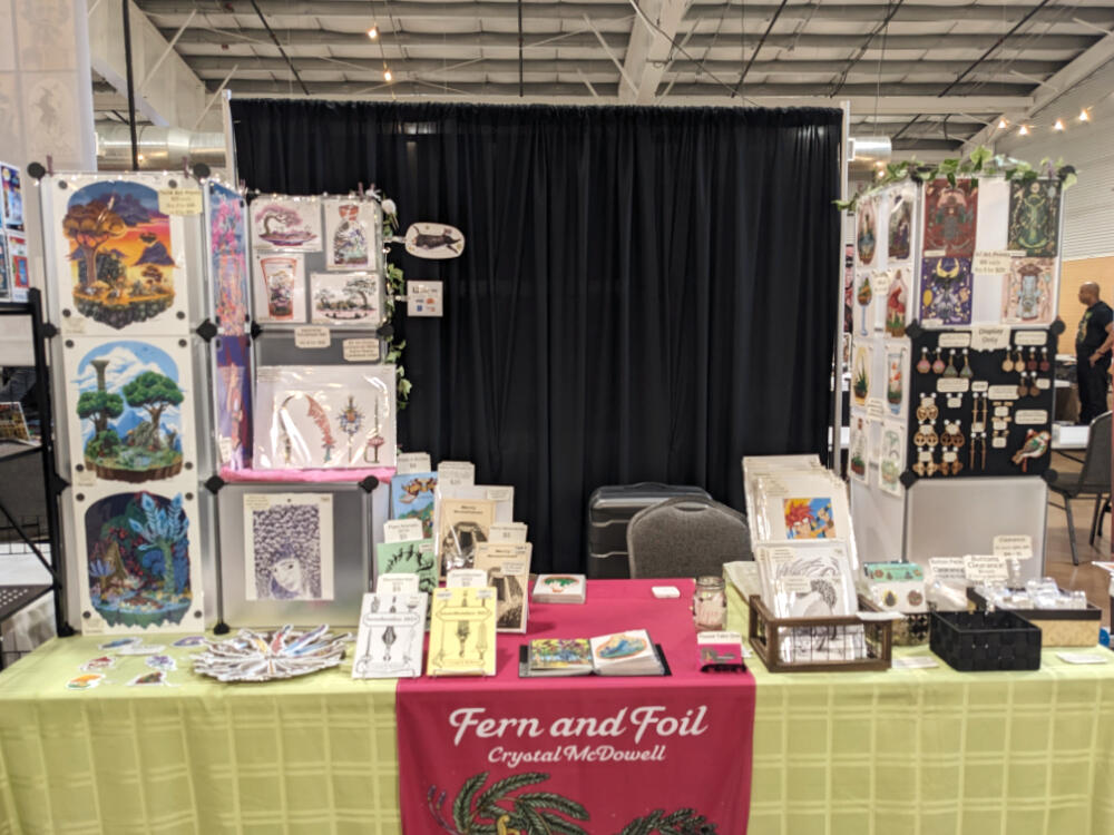 Wicked West Comic Expo 2024 - 8 foot table